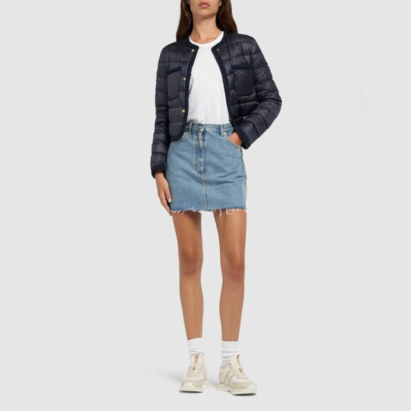 Moncler - Aristeo Short Nylon Down Jacket - Picture 1 of 12